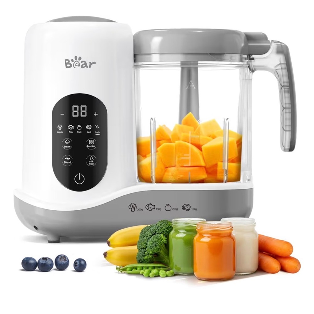 Bear Baby Food Maker with Digital Display
